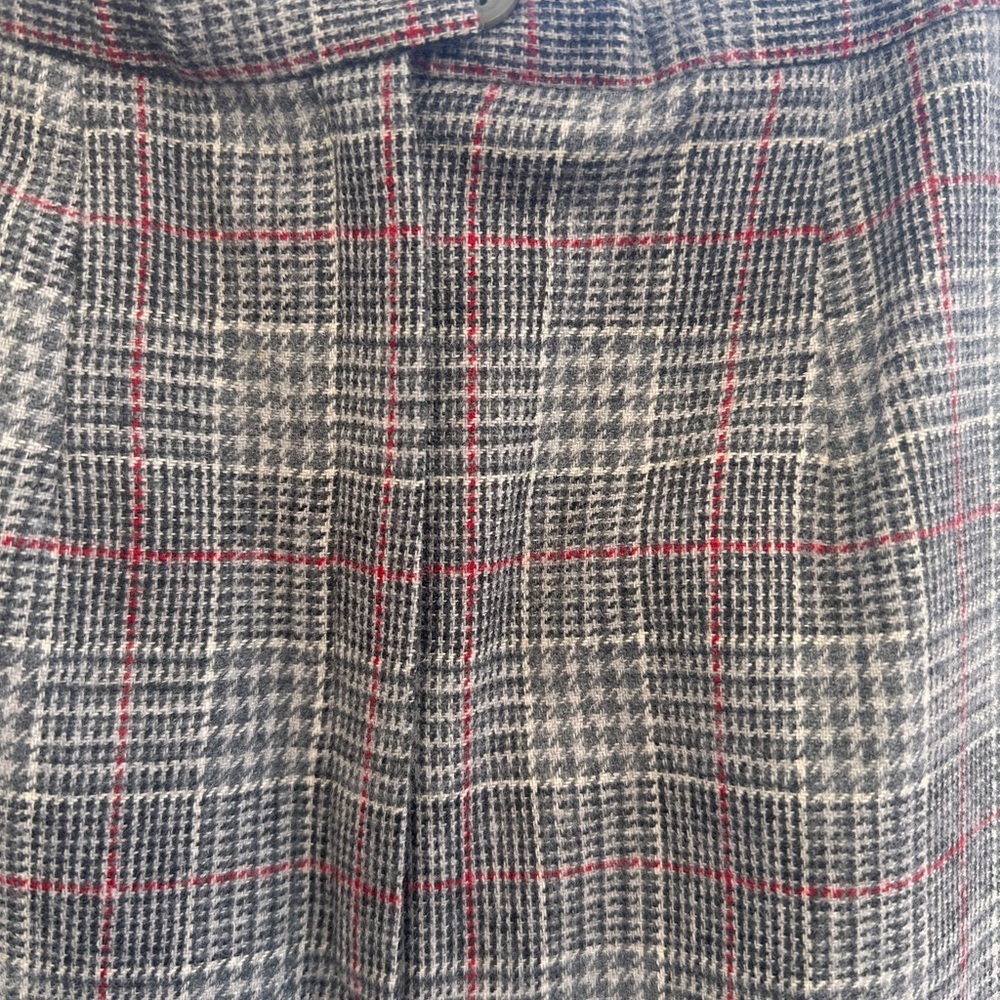 Pendleton Gray And Red Virgin Wool Slacks - image 8